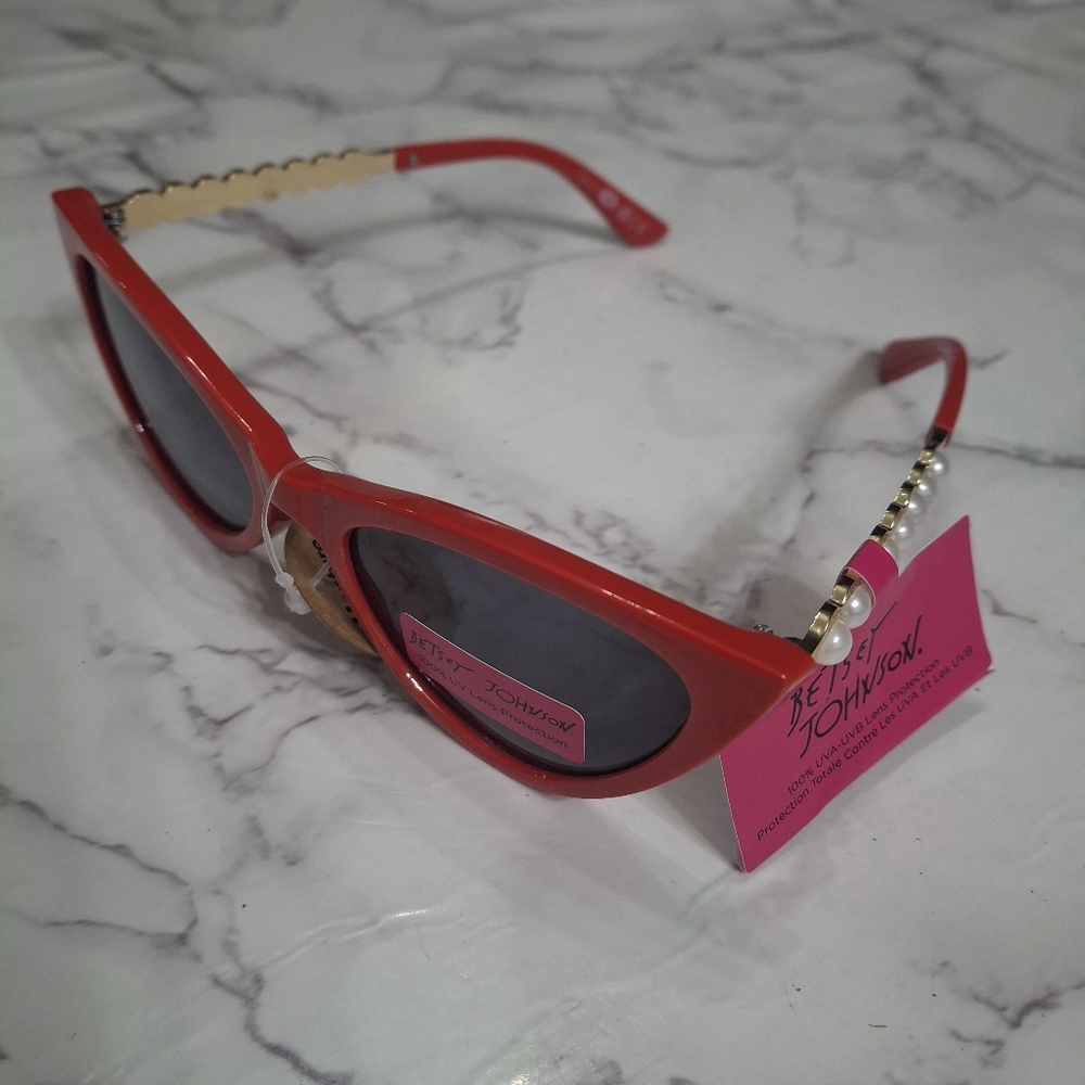 Betsey Johnson Pearl Sunglasses